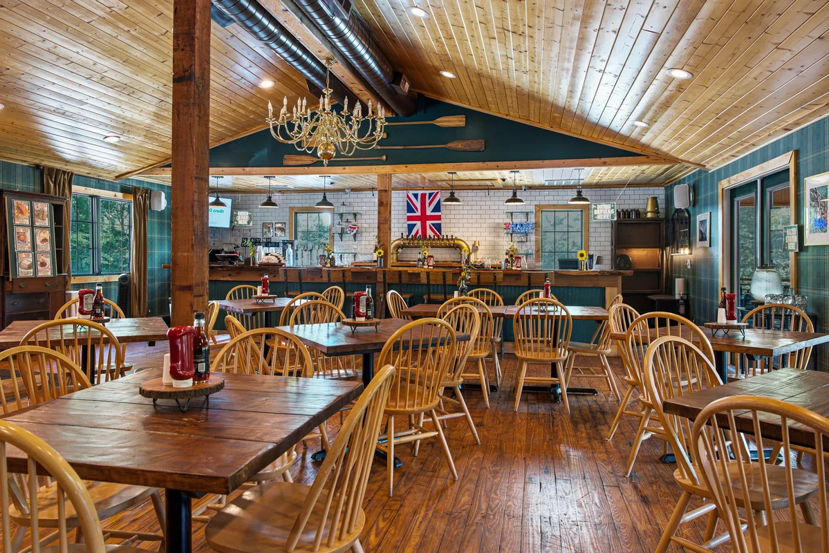 The dining room at The Oxbow